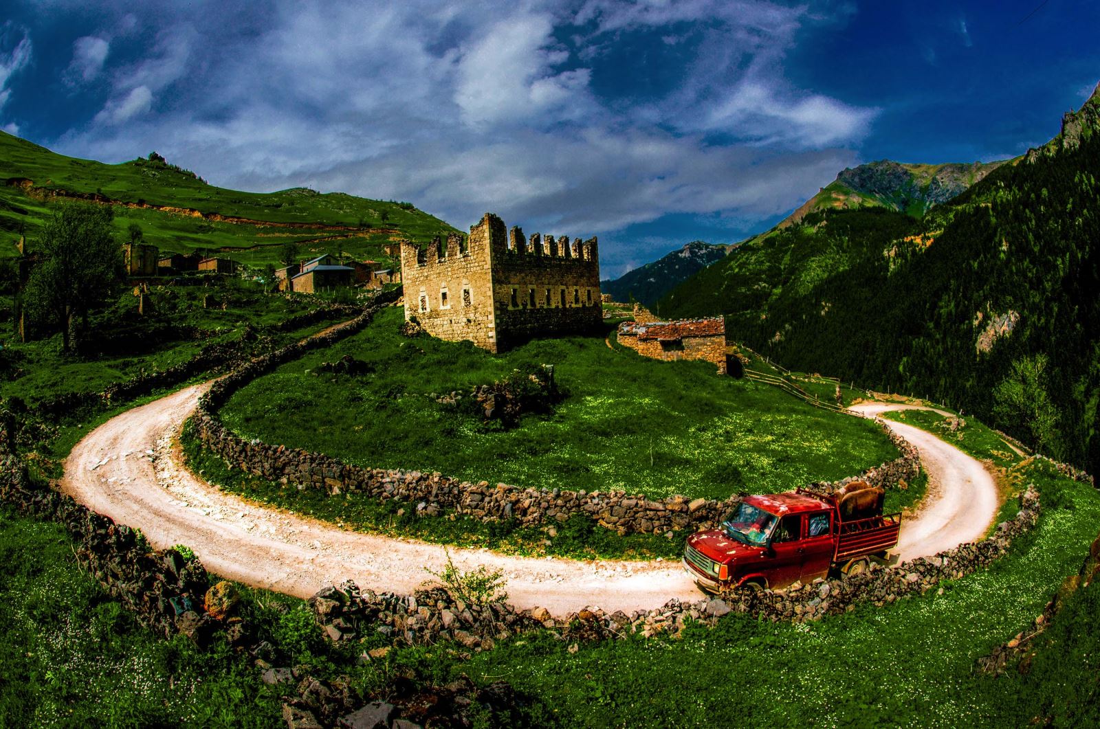 Santa Harabeleri (Dumanlı Köy) Antik Yerleşim
